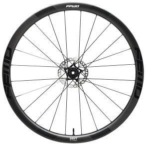 FFWD Drift - Full Carbon Clincher - Disc CenterLock  - DT240 Nav - Sort Logo 