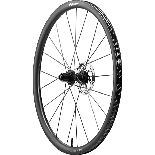 FFWD RAW33 - FCC - Carbon Spoke - Disc Brake Centerlock  Baghjul - Campa Body - Mat