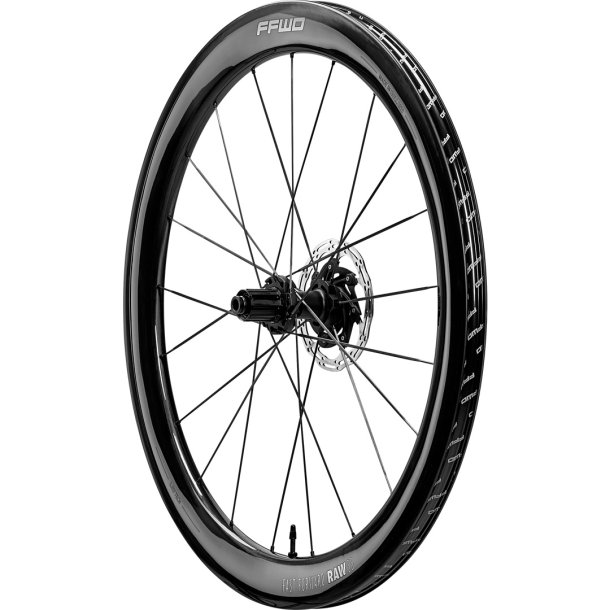 FFWD RAW55 - FCC - Carbon Spoke - Disc Brake Centerlock 