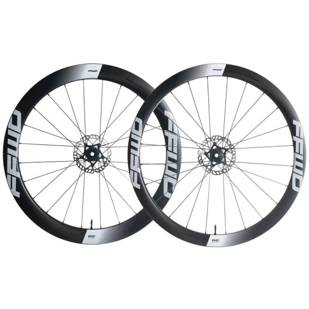 FFWD RYOT 44/55 Hjulst - Full Carbon Clincher - Disc CenterLock  - DT240 Nav