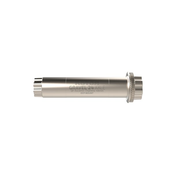 Rotor Axle 24 mm Gravel Axle 24 MM Steel (Road Offset)