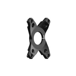 Rotor Spider Gravel BCD110/80x4 DIN - Gloss BK