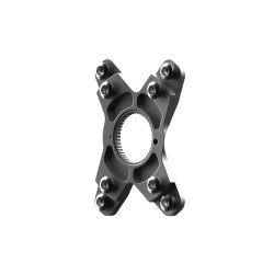Rotor Spider Gravel BCD110/80x4 DIN - Matt Dark Grey